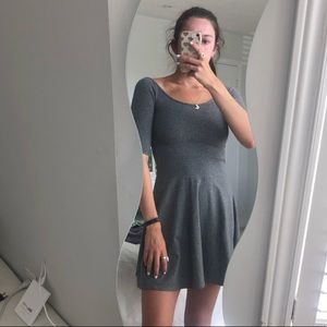Grey Skater dress
